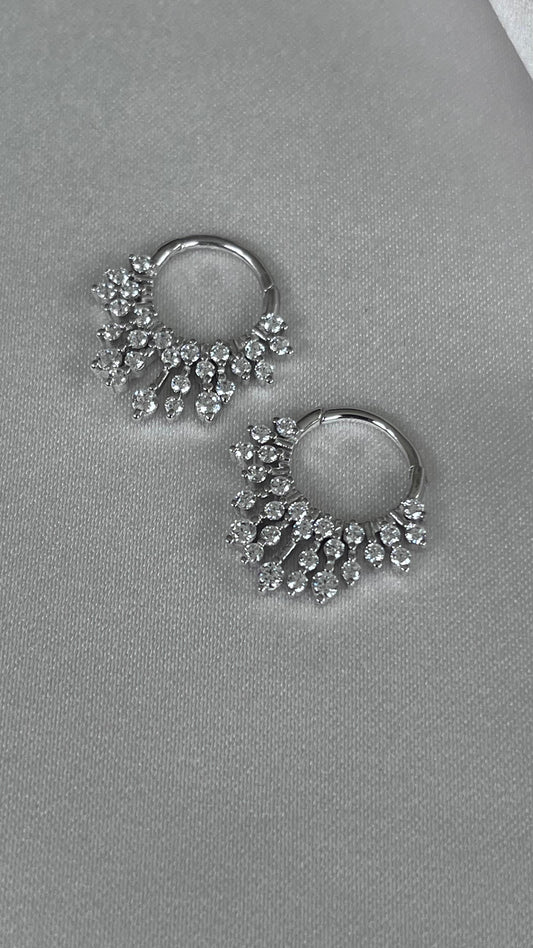 ARETES RACIMO CIRCONIAS PLANO