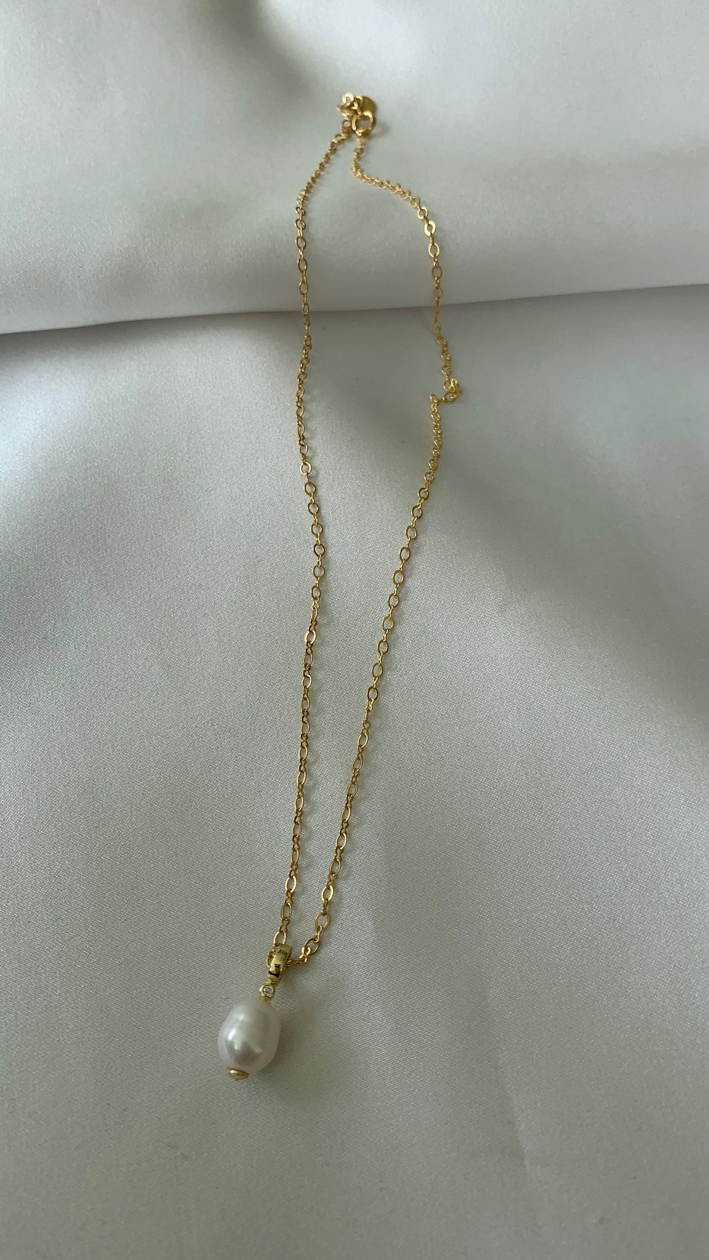COLLAR PERLA CIRCONIA