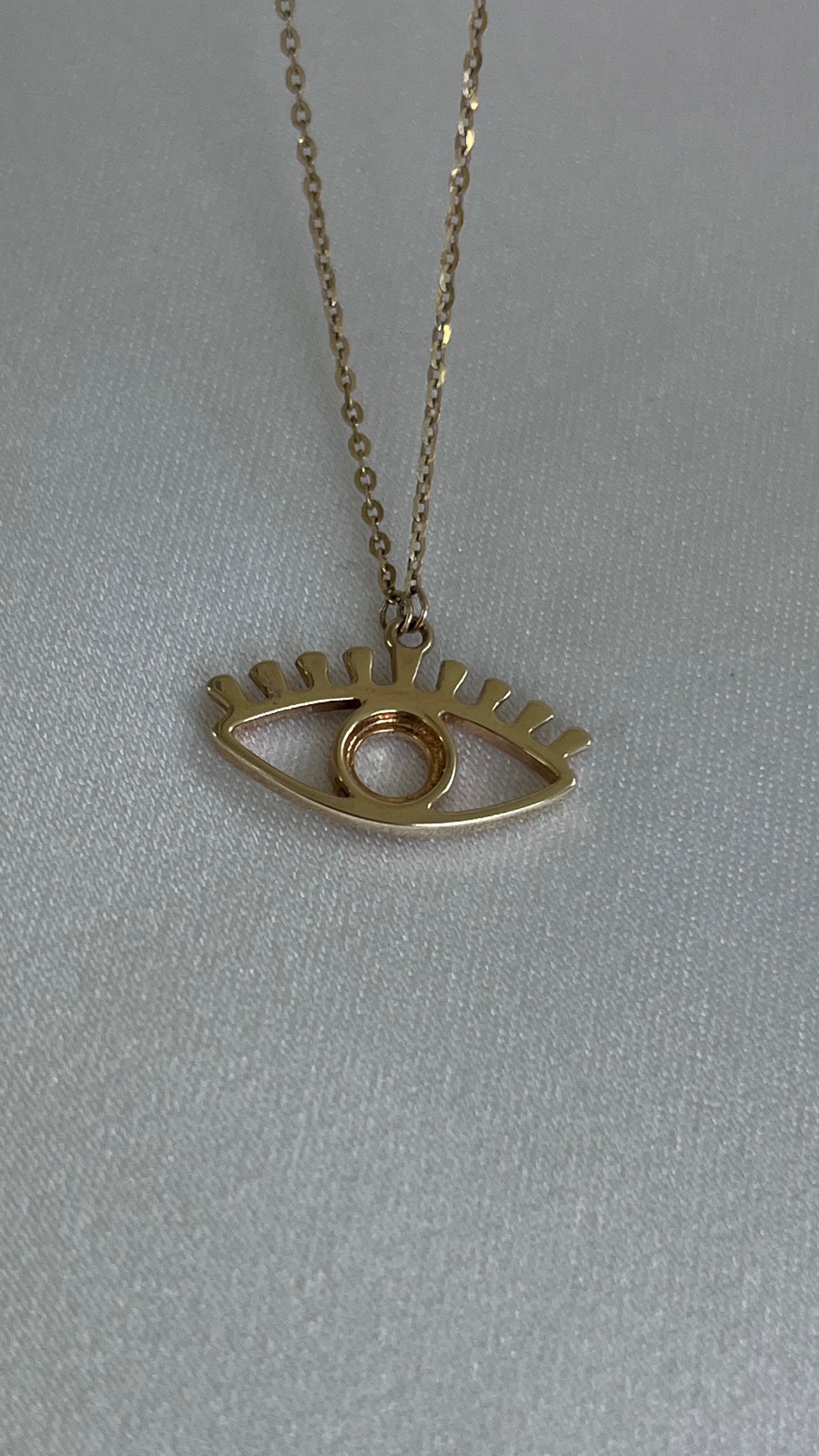 COLLAR DIJE OJO