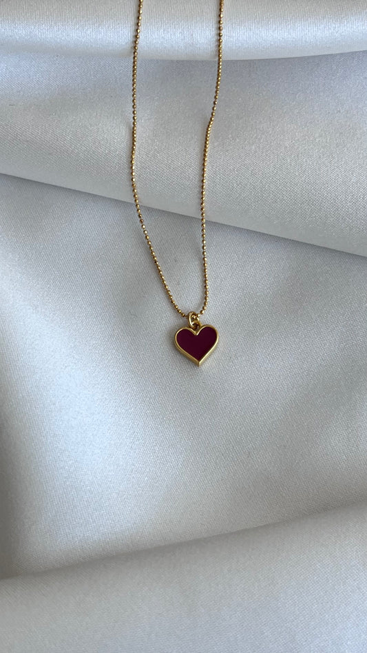 COLLAR DIJE CORAZÓN