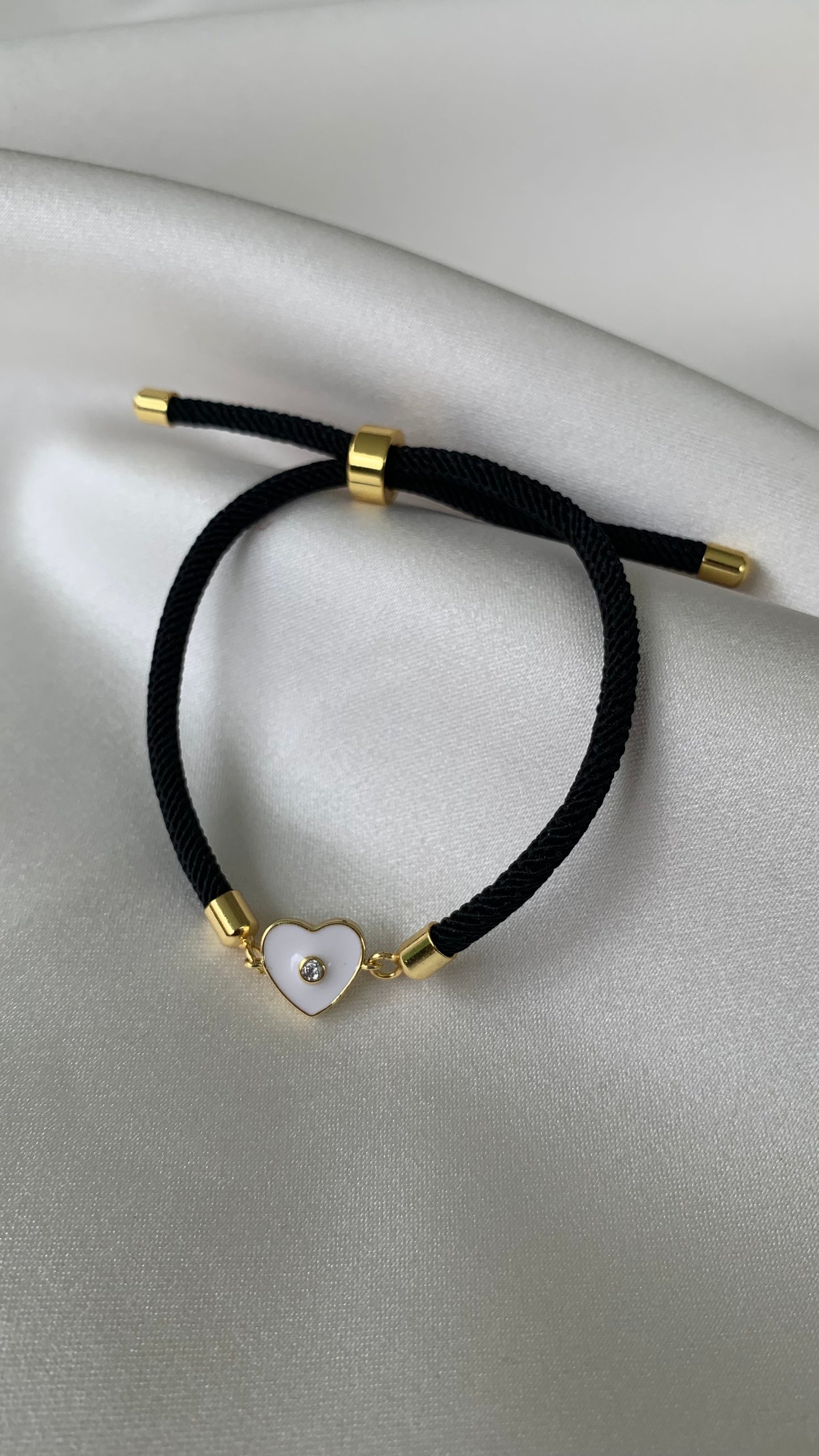 PULSERA CORAZÓN ESMALTE