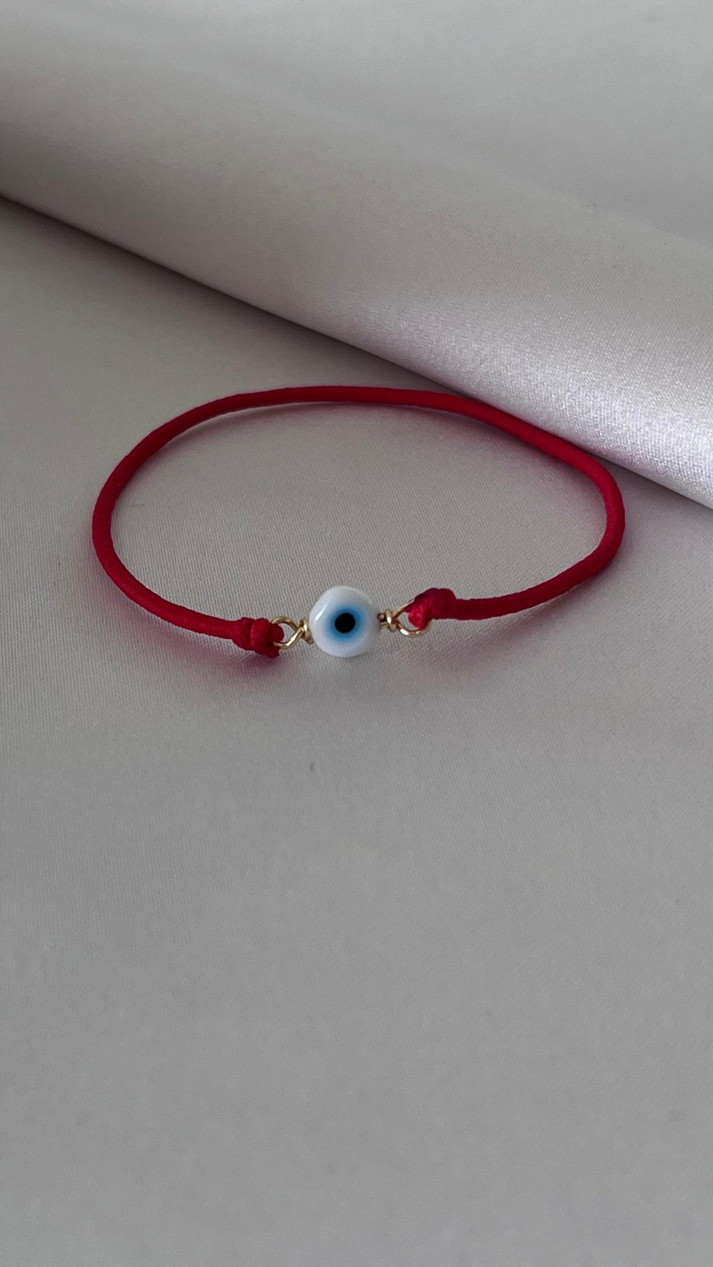 PULSERA OJO LACE RED