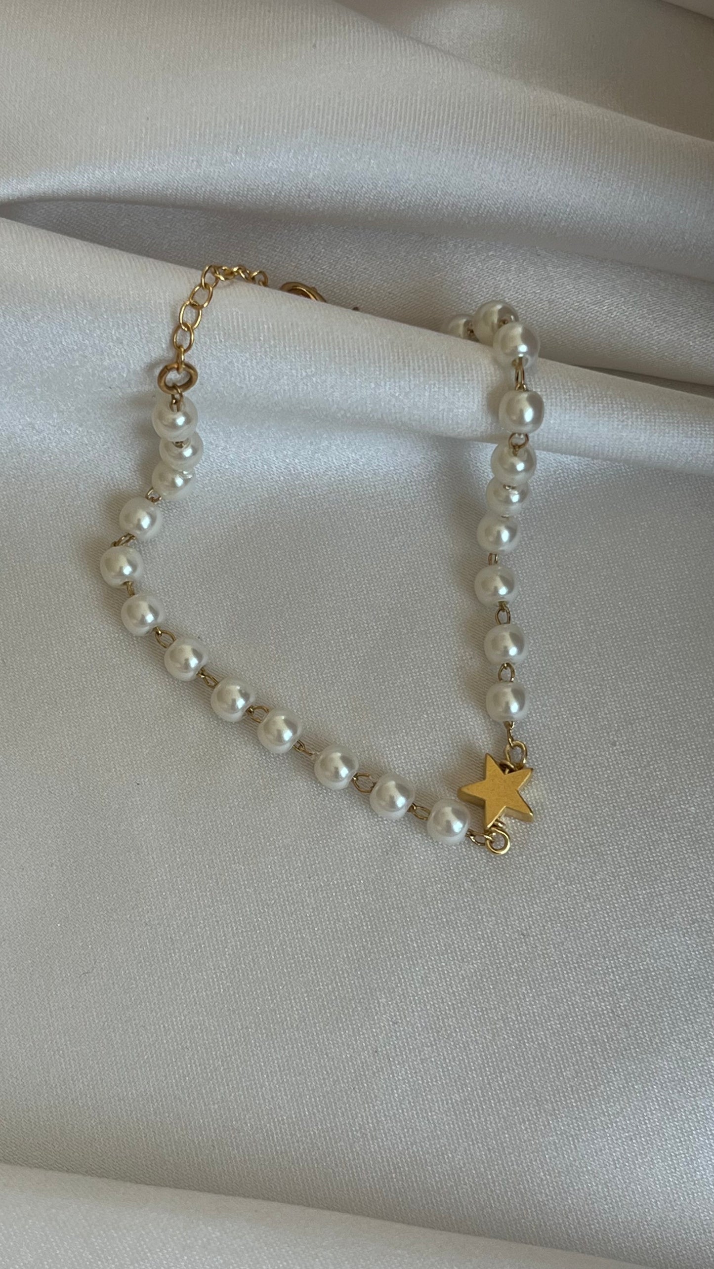 PULSERA PERLA SINTÉTICA