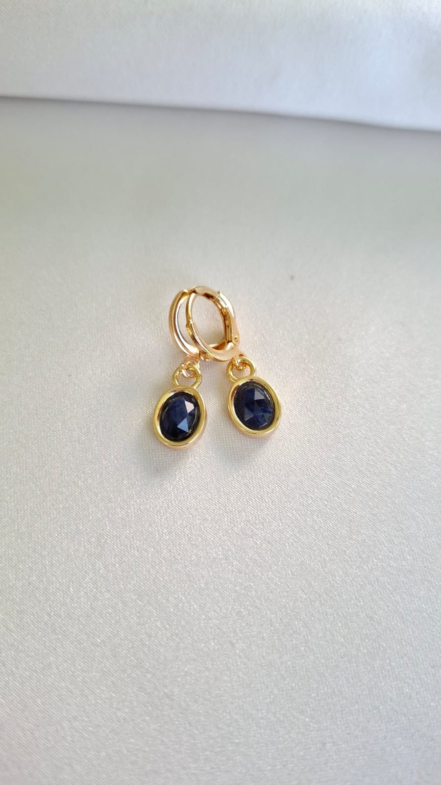 ARETES CUARZOS FACETADOS