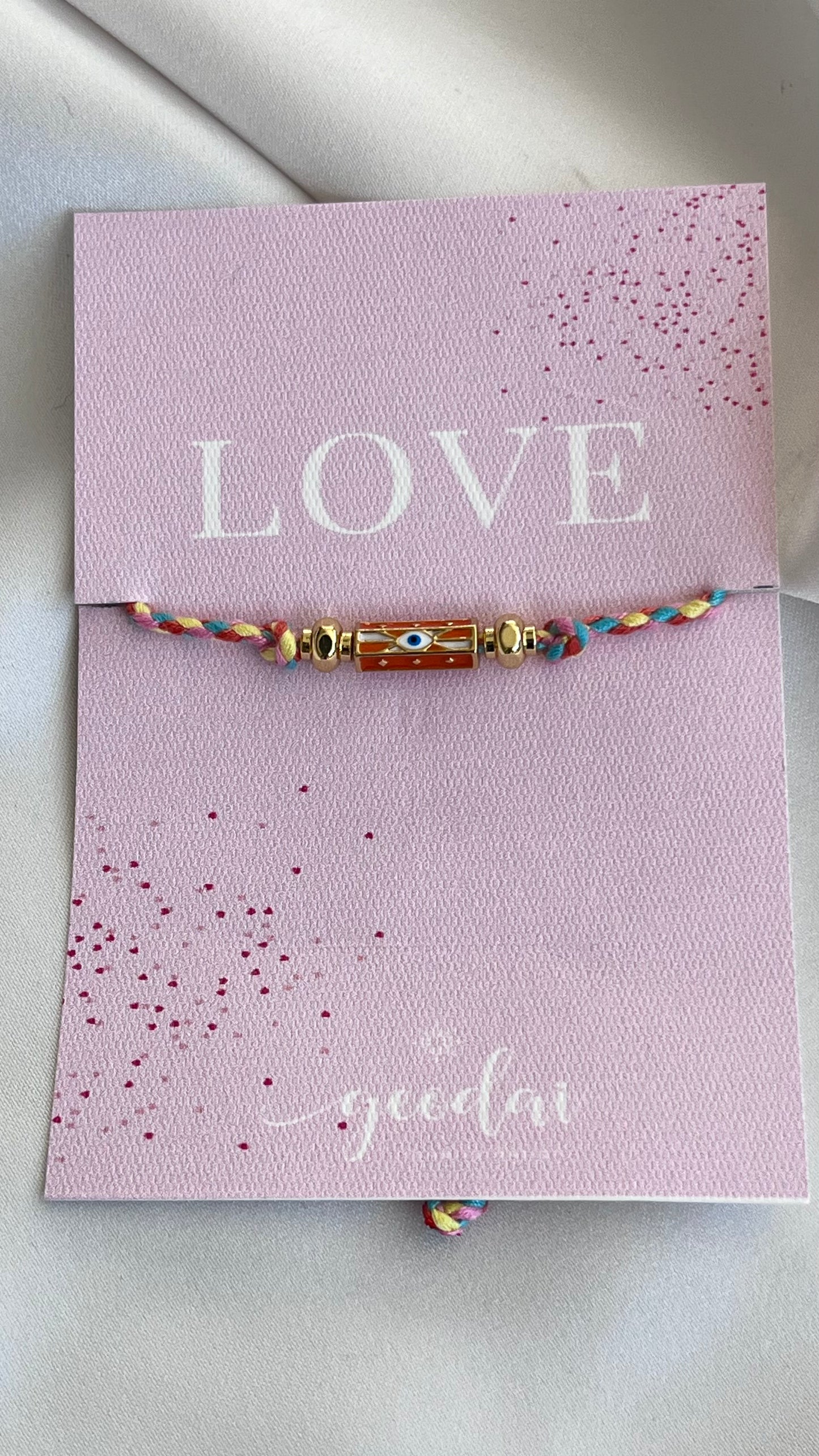 PULSERA GOOD VIBES TEJIDA