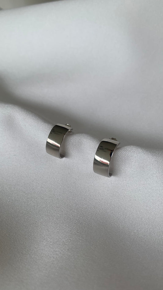 ARRACADAS PLATA LISAS