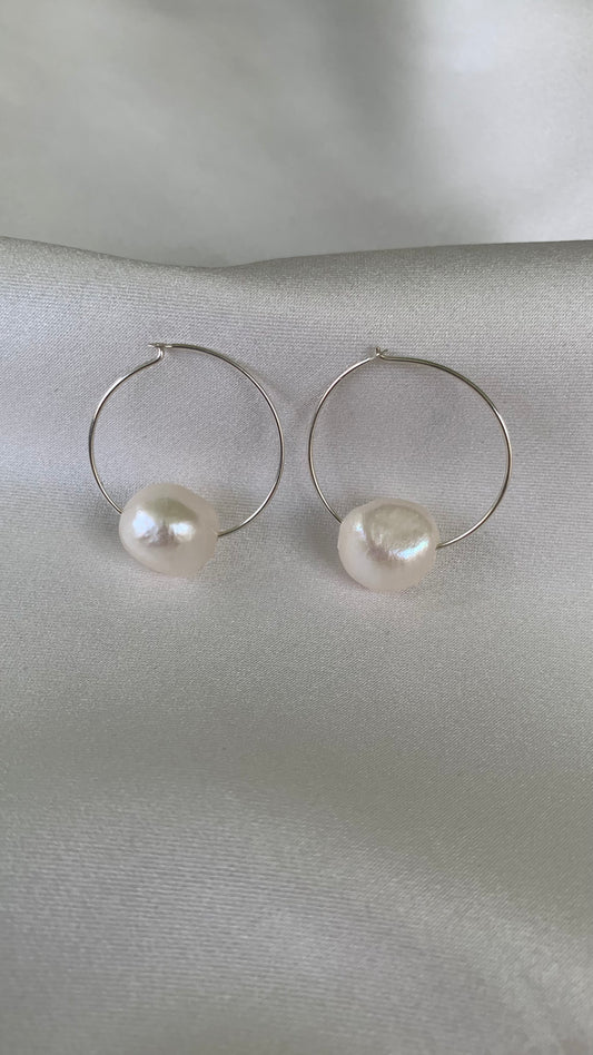 ARETES PERLA FLOT