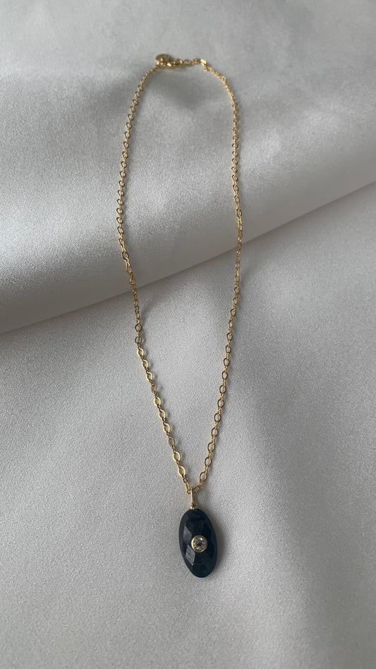 COLLAR OJO ONIX