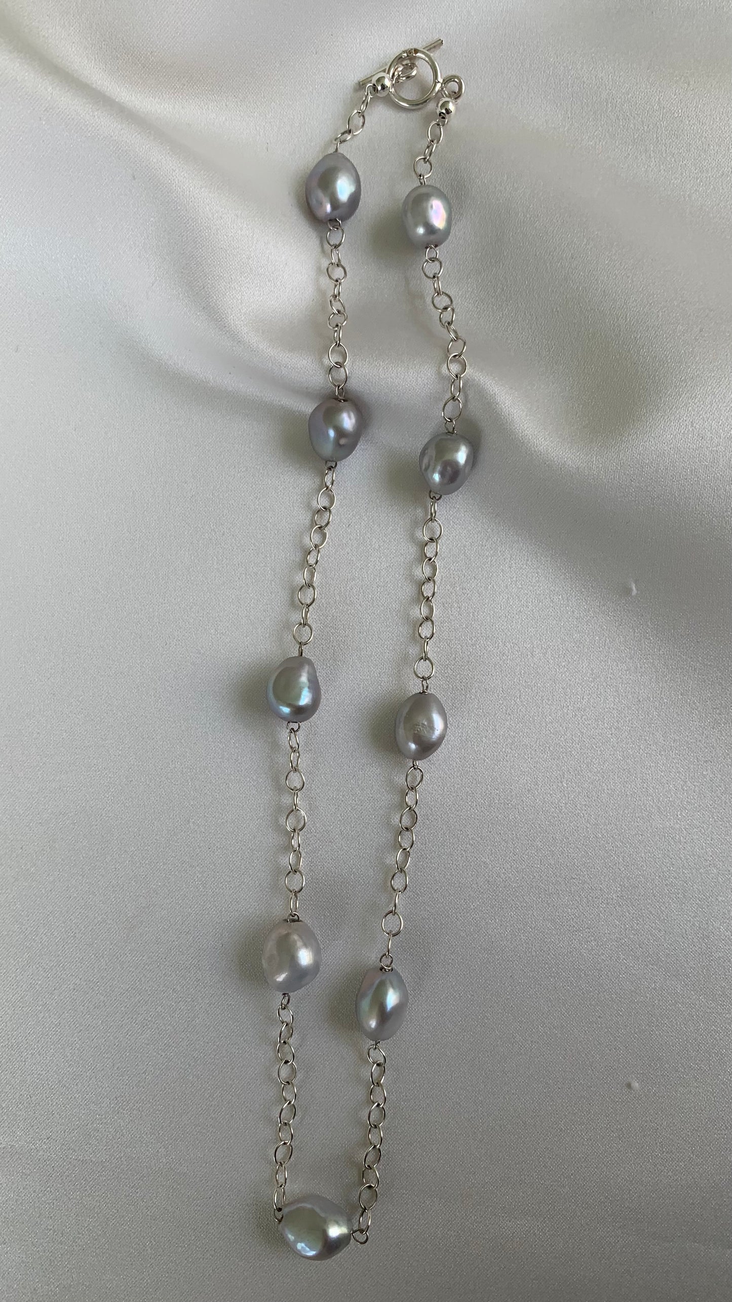 COLLAR PERLAS Y CADENA