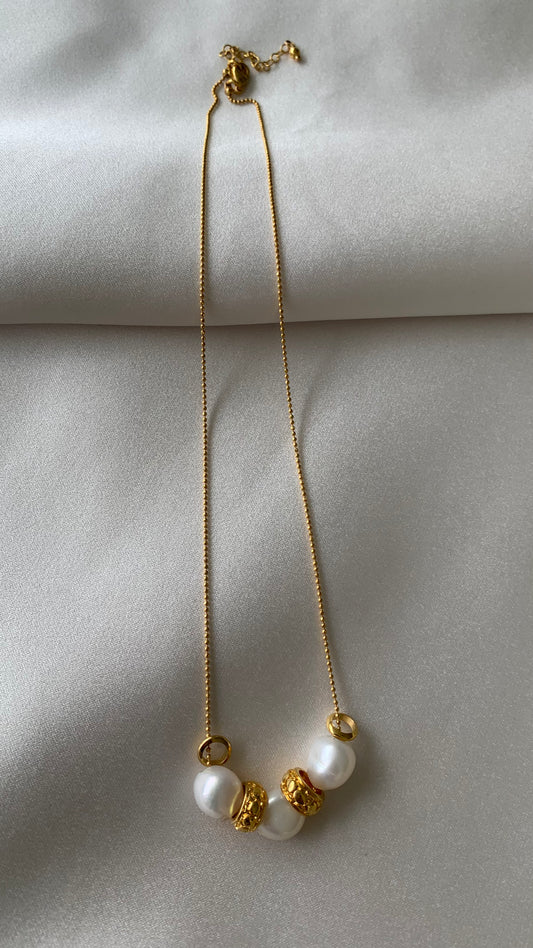 COLLAR PERLAS ANILLOS