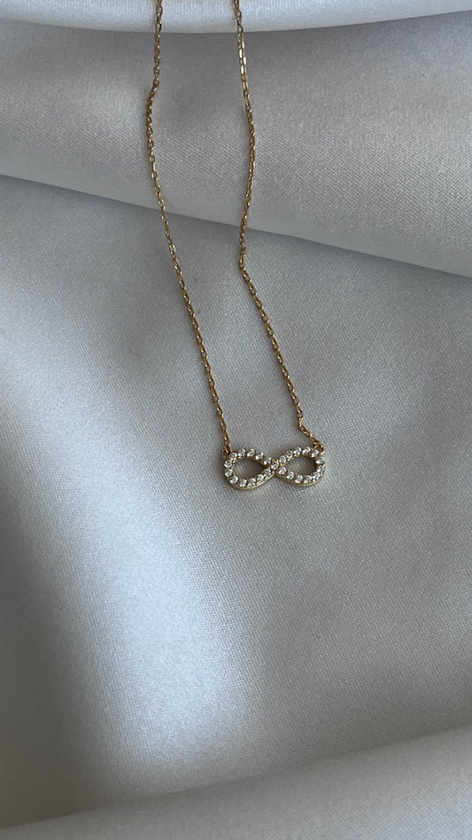 COLLAR INFINITO CIRCONIAS