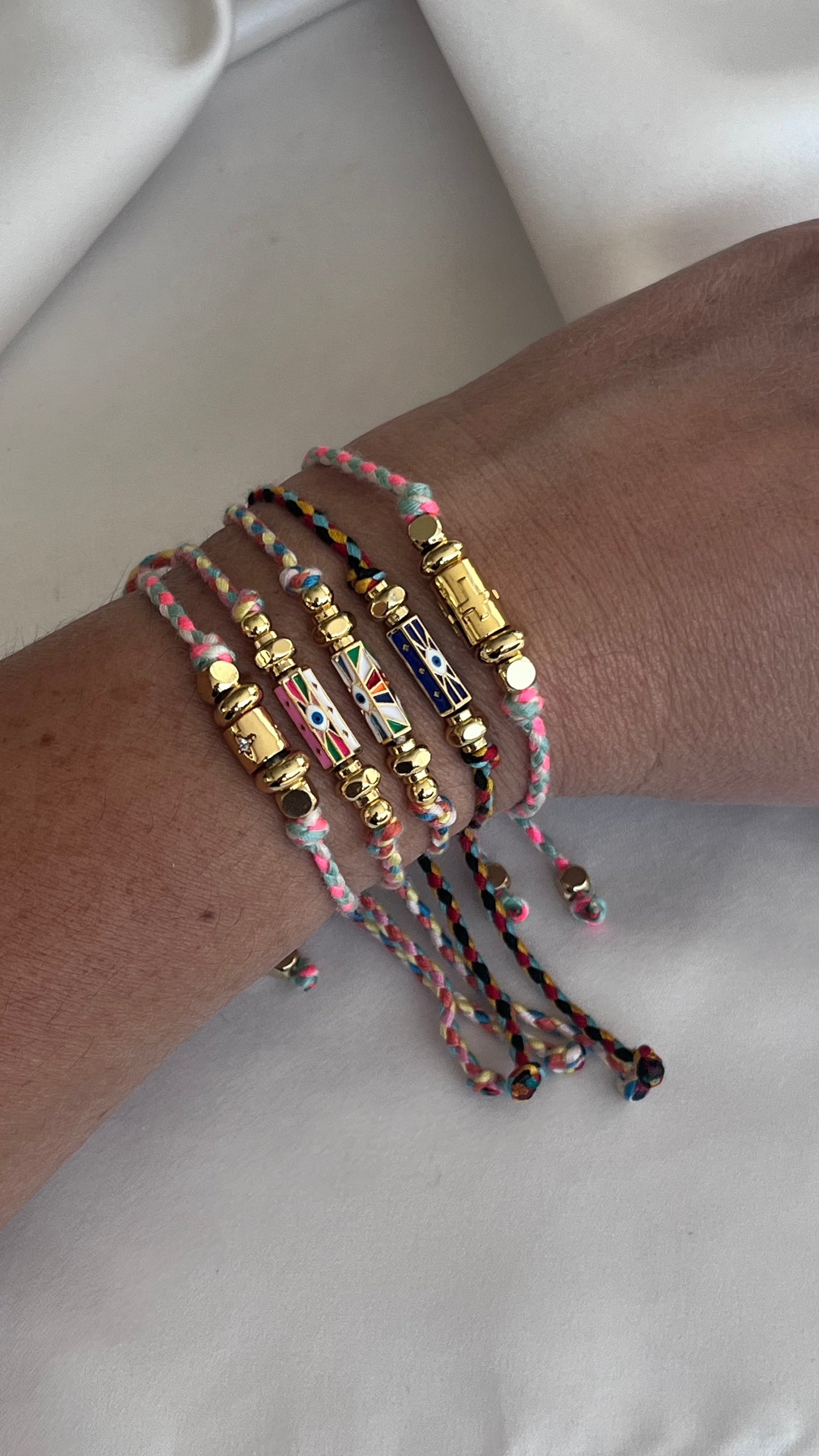 PULSERA GOOD VIBES TEJIDA