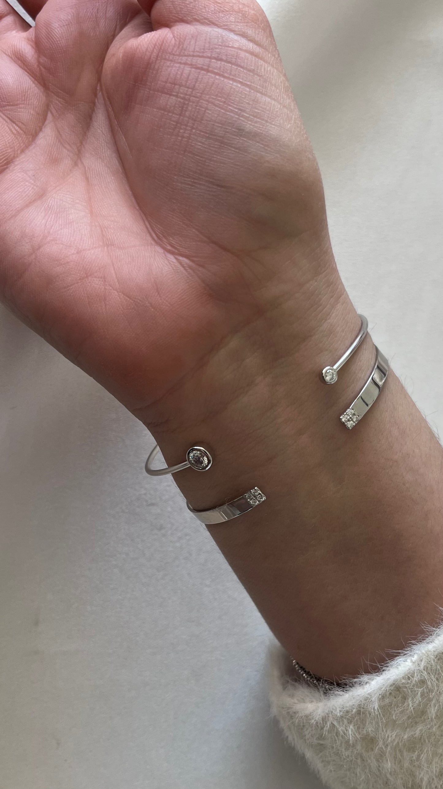 BRAZALETE CHATON CIRCONIAS