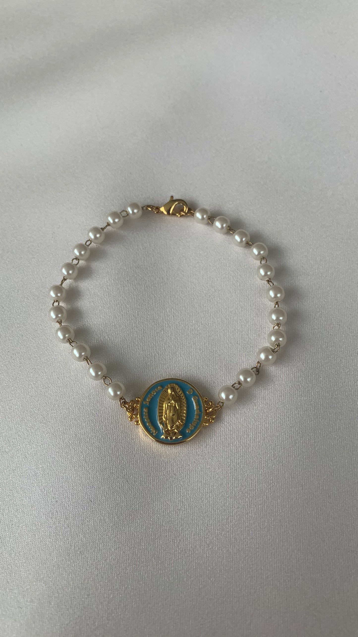 PULSERA PERLAS VIRGEN