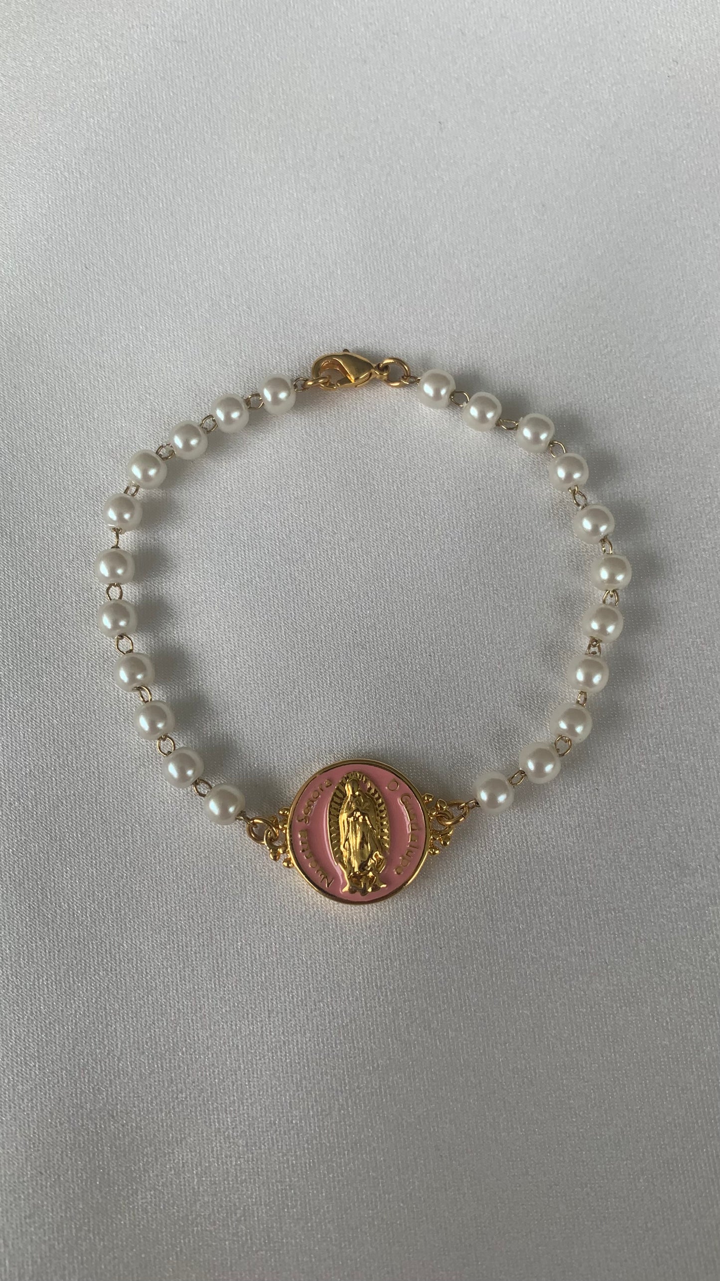 PULSERA PERLAS VIRGEN