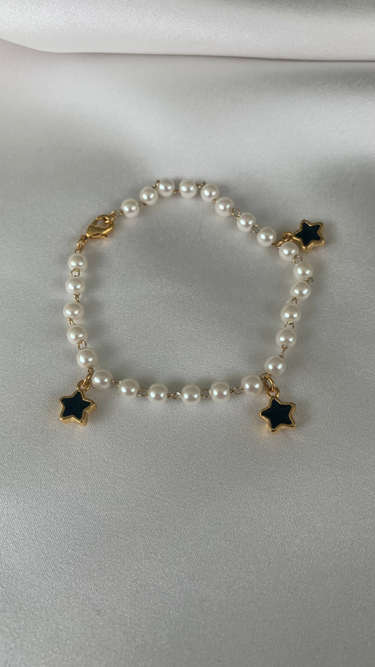 PULSERA PERLAS ESTRELLAS