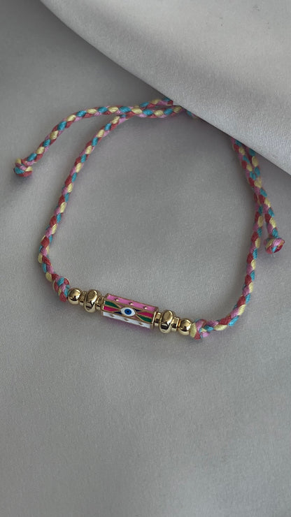 PULSERA TEJIDA RECORRIBLE