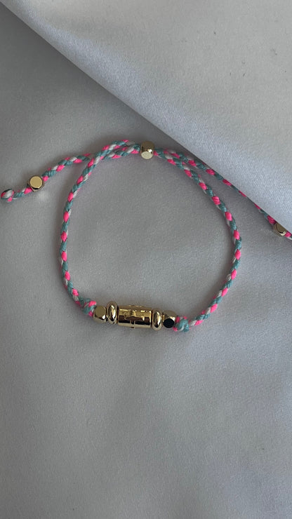PULSERA TEJIDA RECORRIBLE