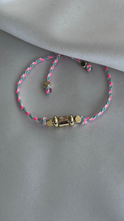 PULSERA TEJIDA RECORRIBLE