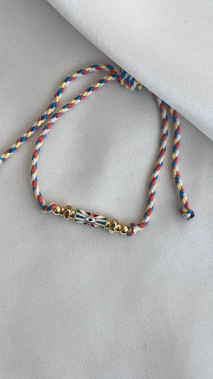 PULSERA TEJIDA RECORRIBLE