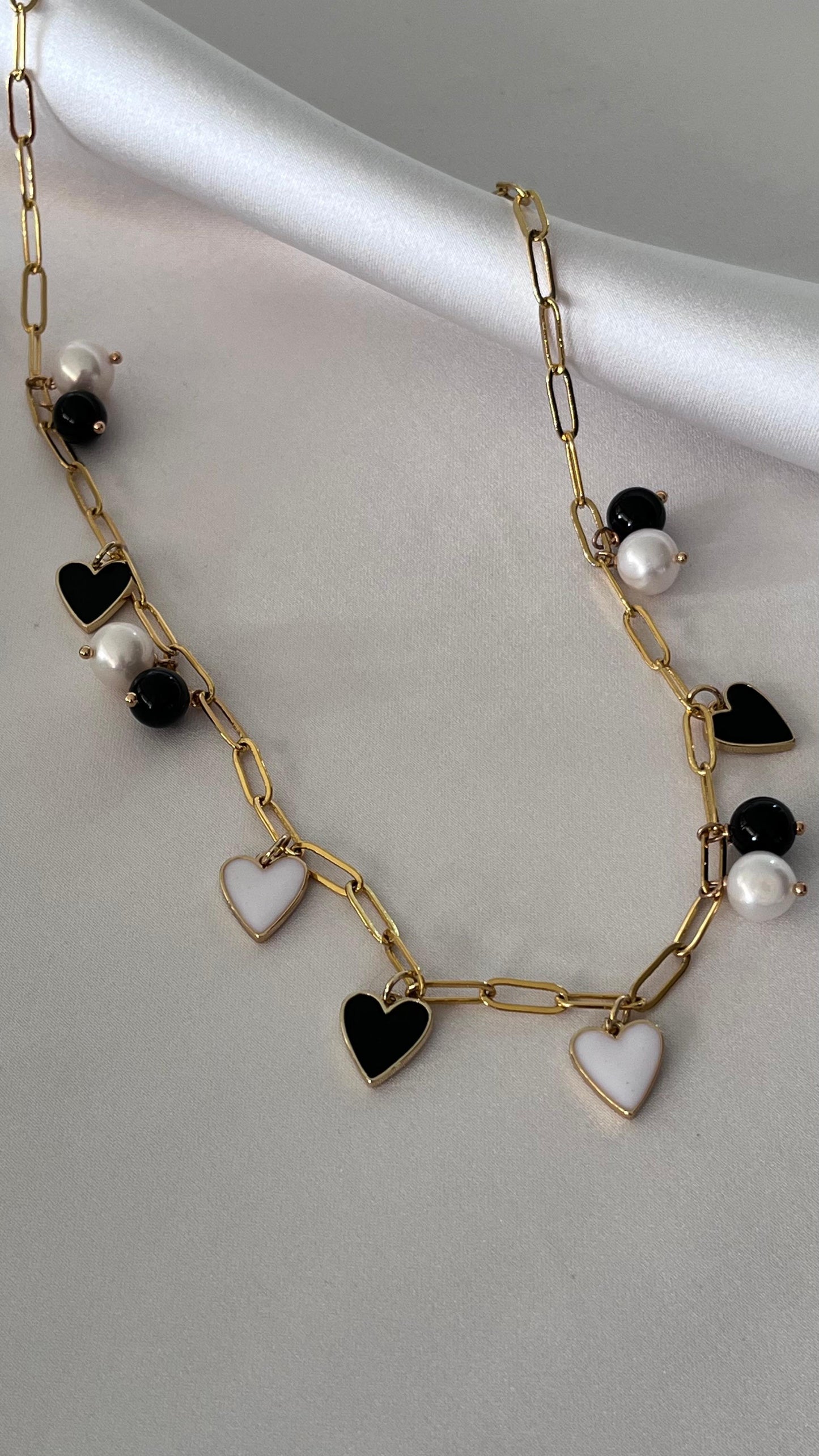 COLLAR CORAZONES CUORE