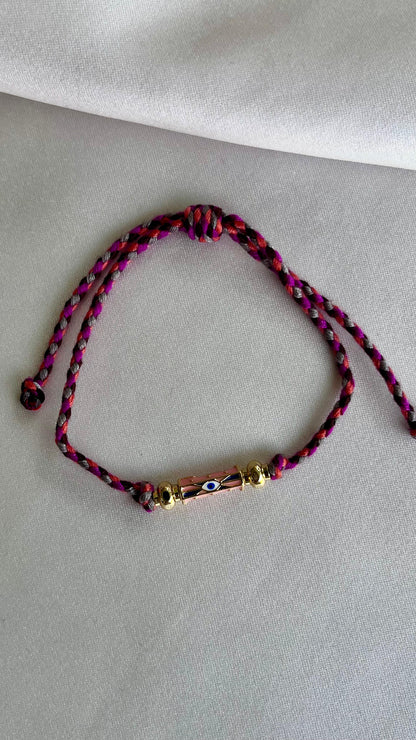 PULSERA TEJIDA RECORRIBLE