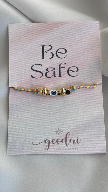 PULSERA GOOD VIBES TEJIDA