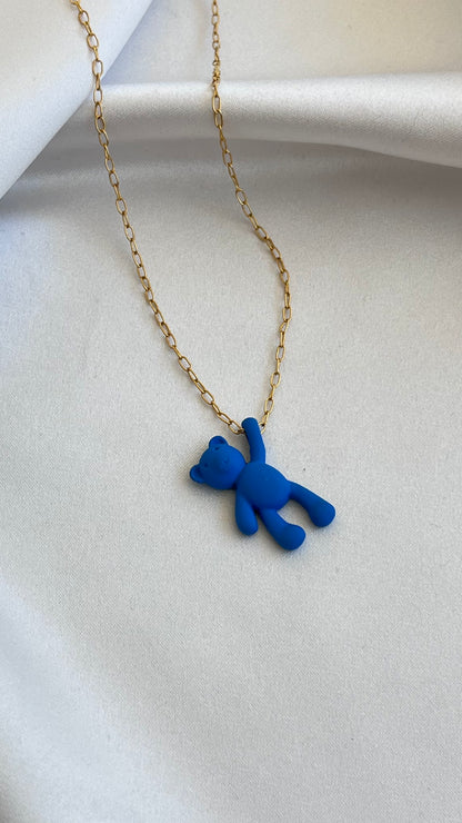 COLLAR OSO Y ASTRONAUTA