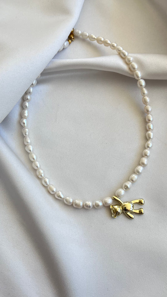 COLLAR PERLAS OSO