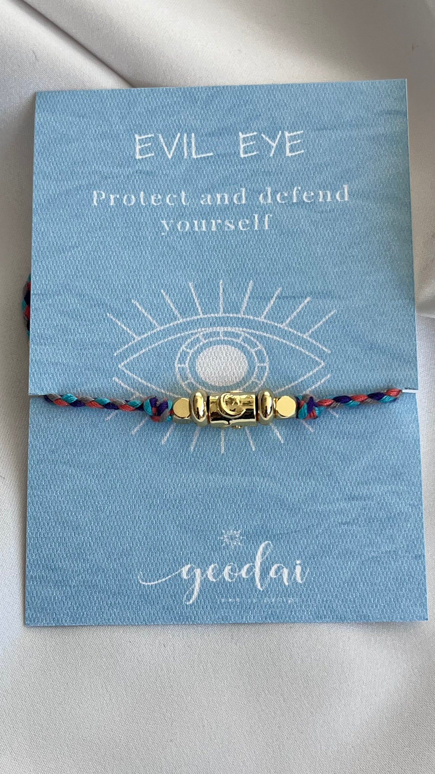 PULSERA GOOD VIBES TEJIDA