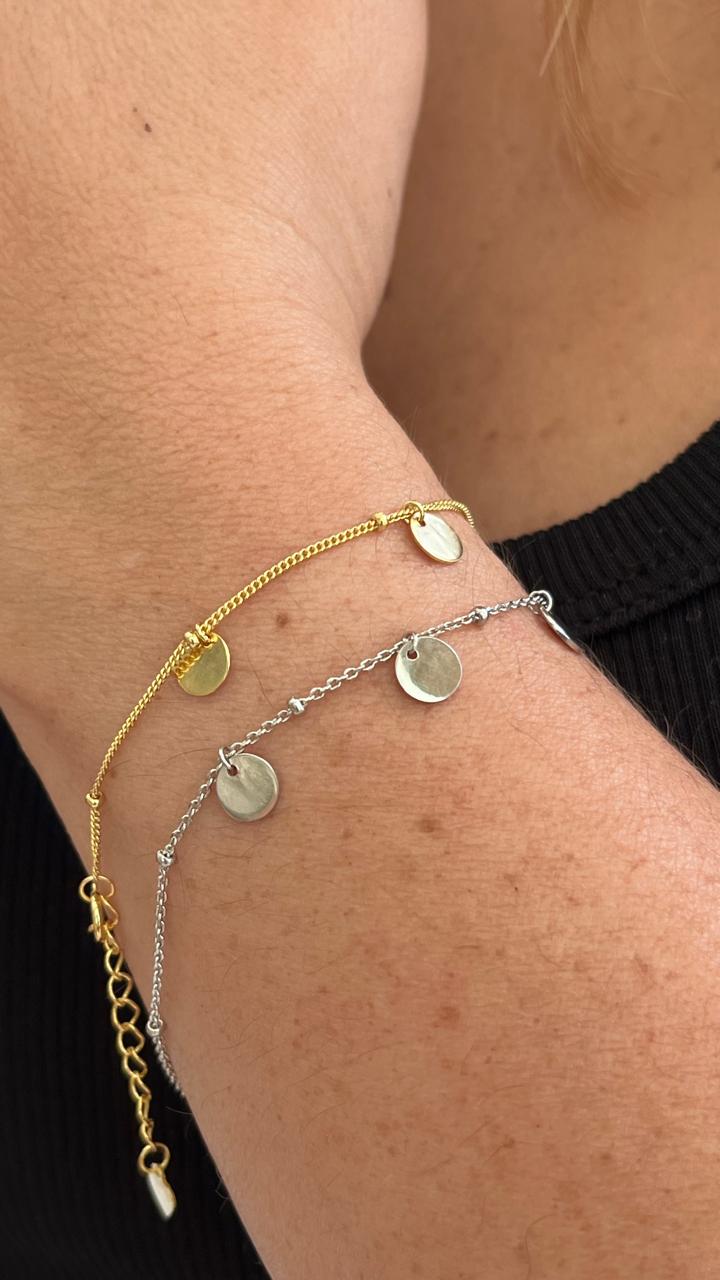 PULSERA LUCKY MONEDAS