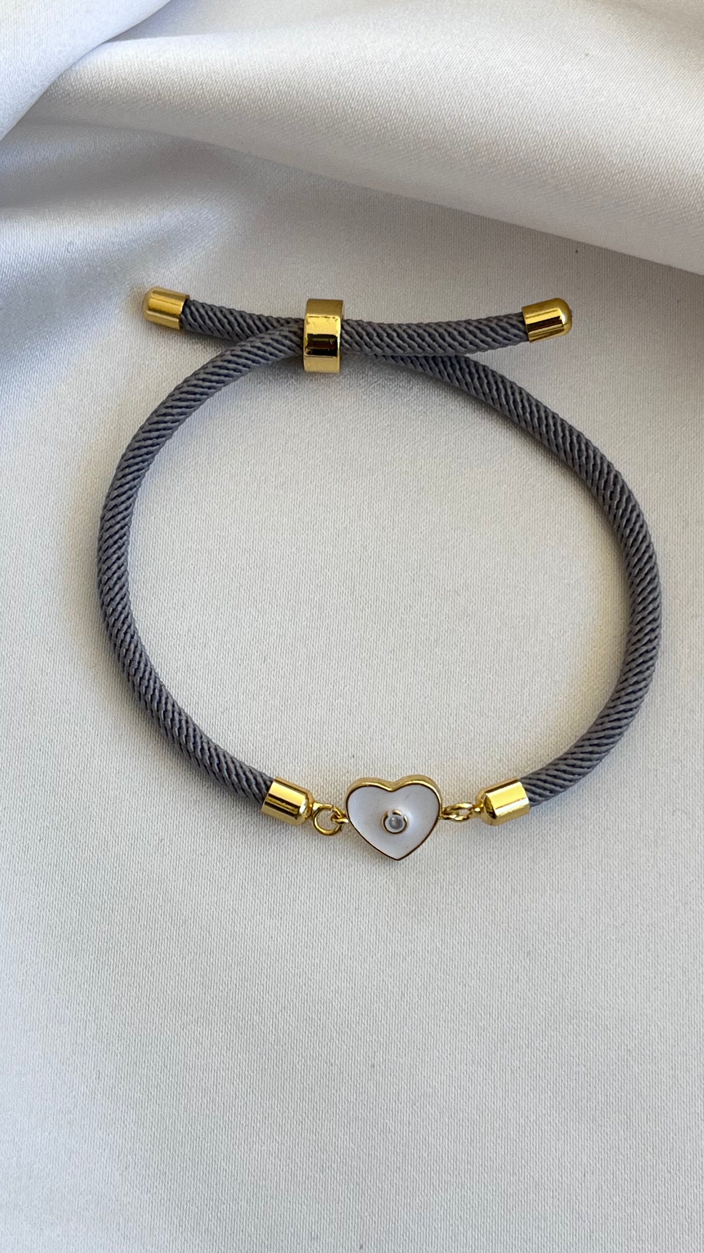PULSERA CORAZÓN ESMALTE