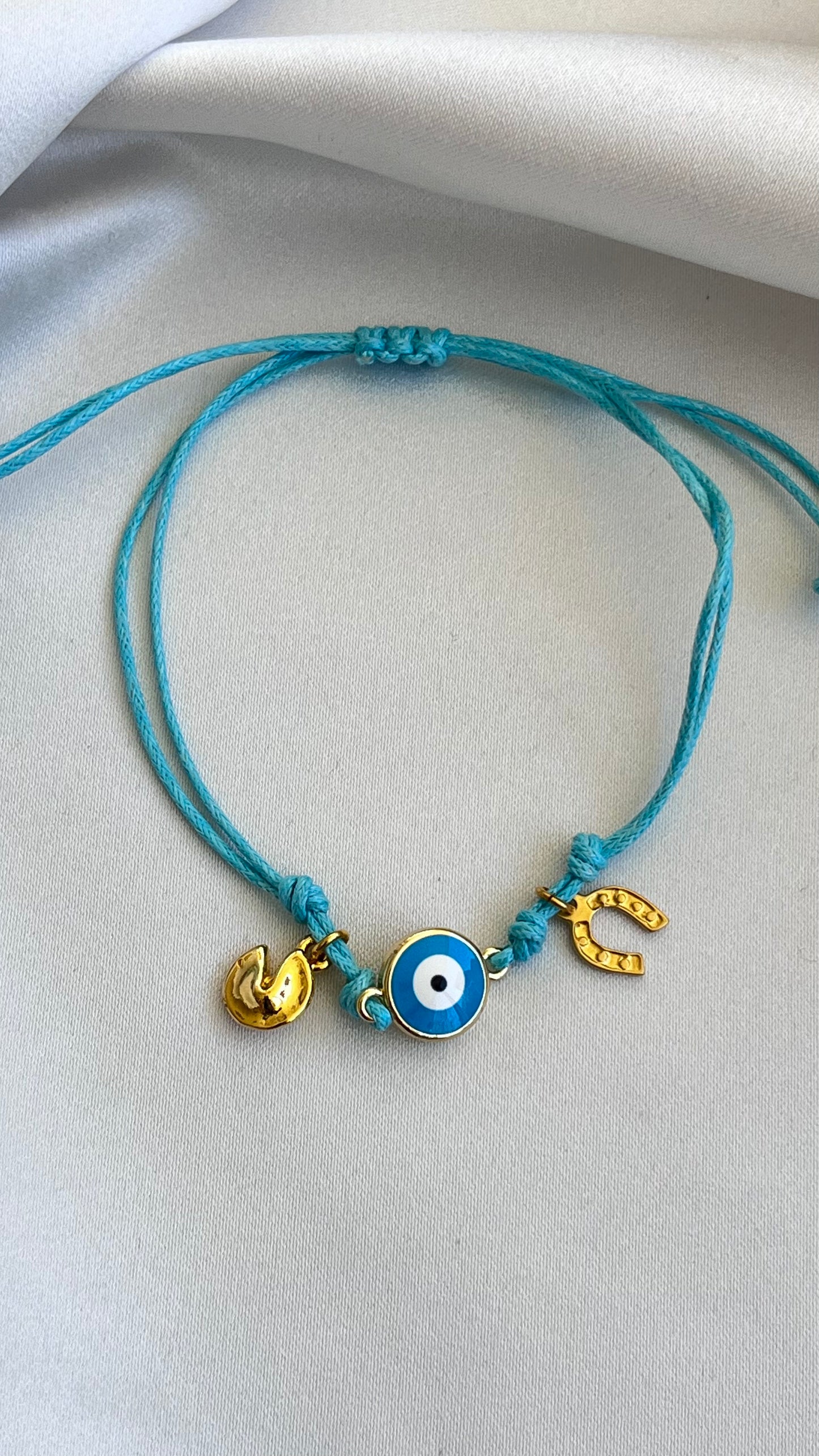 PULSERA LUCKY CHARMS OJO