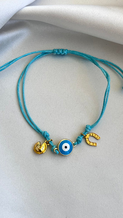 PULSERA LUCKY CHARMS OJO