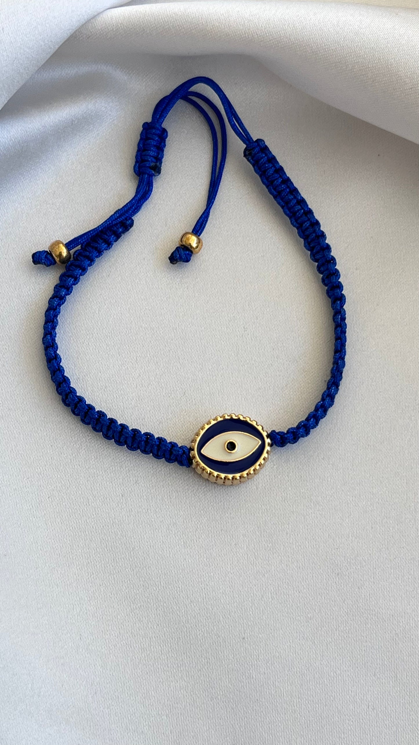 PULSERA OJO AZUL TEJIDO